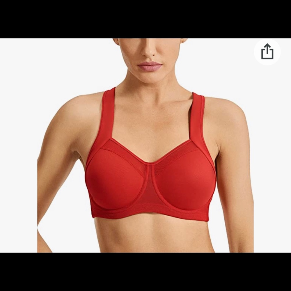 Set of 2 underwire sports bras